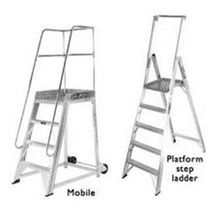 1.	Aluminium Platform Step Ladders