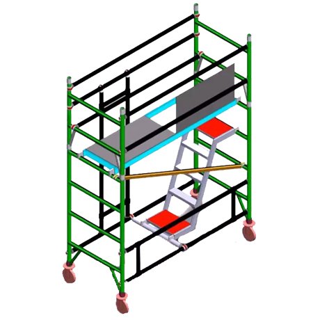 5250 Aluminium Scaffolding 3.6m working height 5250 Aluminium Scaffolding 3.6m working height