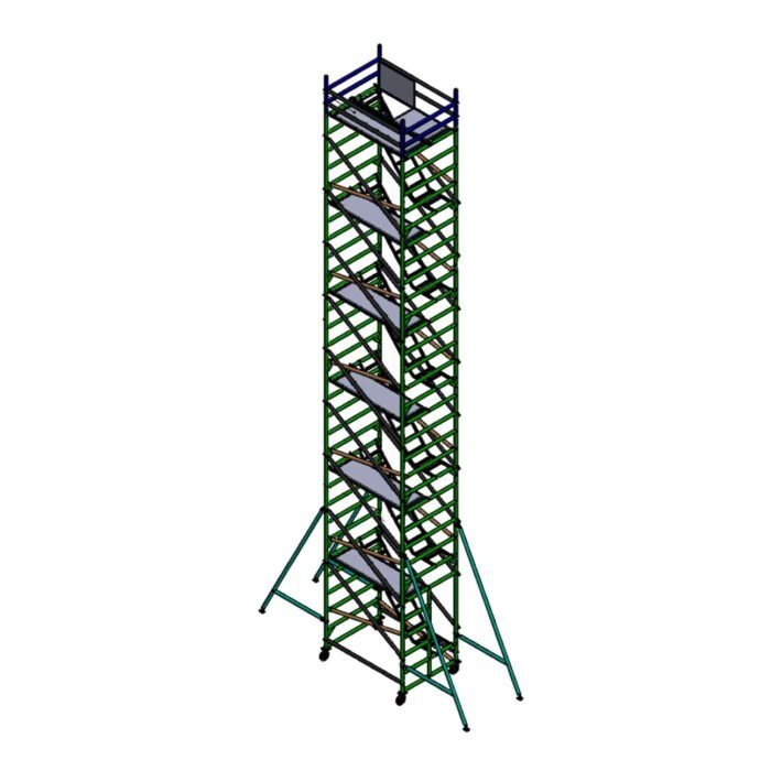 14m Aluminium mobile scaffold tower 14m Aluminium mobile scaffold tower